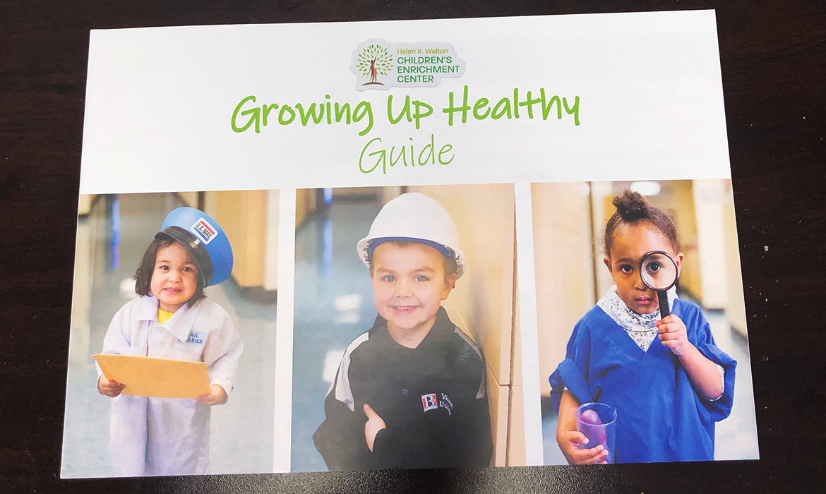 Growing Up Healthy Guide cover