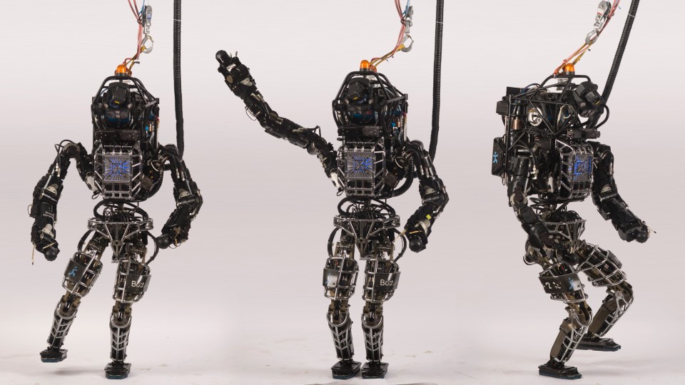 Three robots