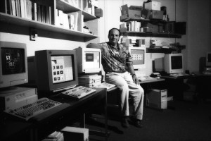Dr. Ken Ford, founder of the Florida Institute for Human and Machine Cognition, back in the institute's early days. 