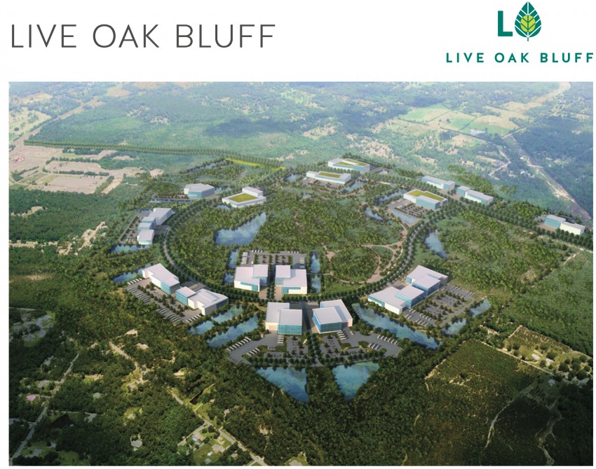 {{business_name}}Live Oak Bluff is one of four linked industrial development sites that FloridaWest hopes to develop to accommodate manufacturing and industrial companies. Photo credit: FloridaWest 