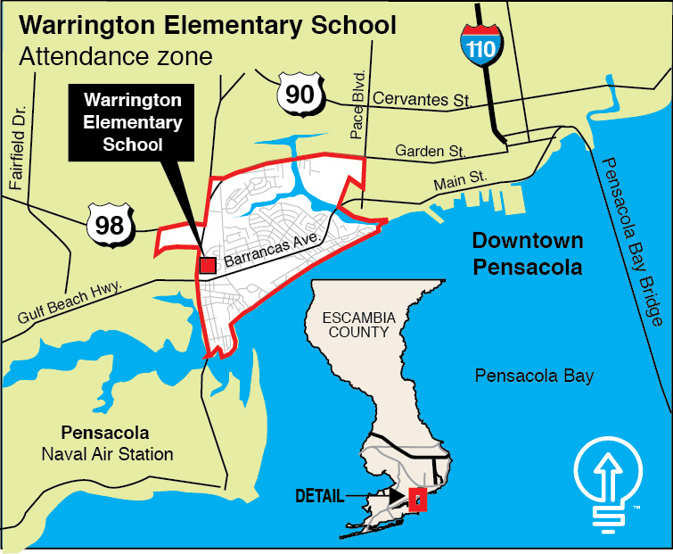 warrington-elementary-attendance-zone