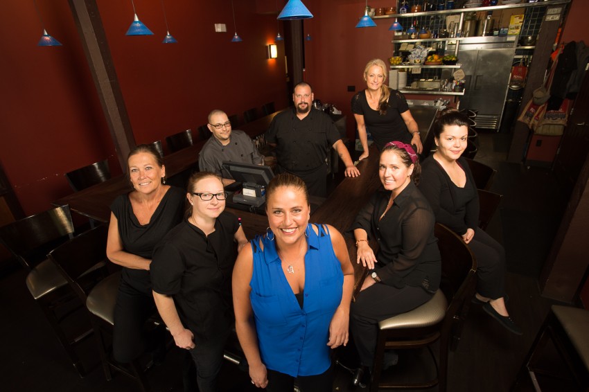 {{business_name}}Mari Carmen Josephs and her staff at Carmen's Lunch Bar Wednesday, October 14, 2015. (Michael Spooneybarger/ Studer Community Institute)