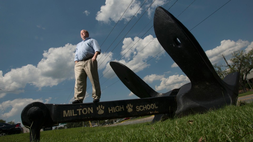 Milton High School Prinicipal Mike Thorpe 